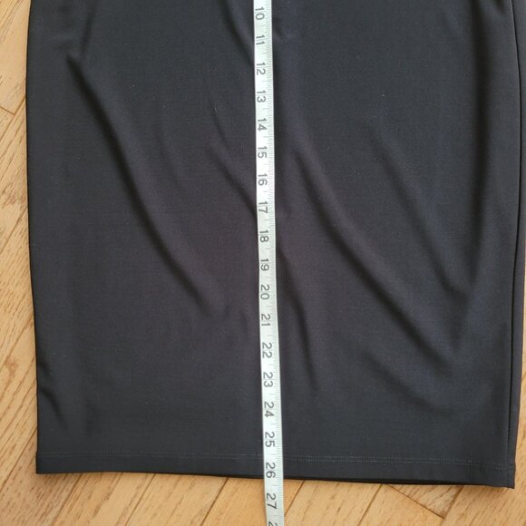 Frank Lyman Design Black Pencil Skirt 10 - Picture 8 of 9